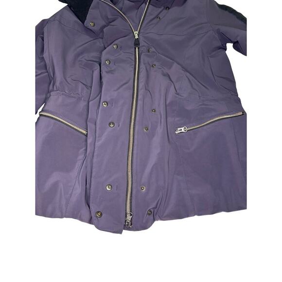 Marithé + François Girbaud | USA 27 | Women's Envy Parka | Dark Purple Coat - Picture 6 of 15